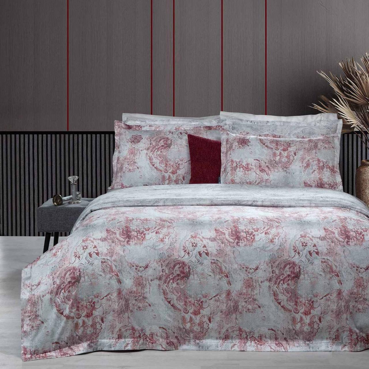 Двоспальний Євро комплект Sarev Rostov Сатин Преміум, фото 1