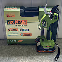 Аккумуляторный секатор Procraft ES32Li (АКБ и ЗУ)