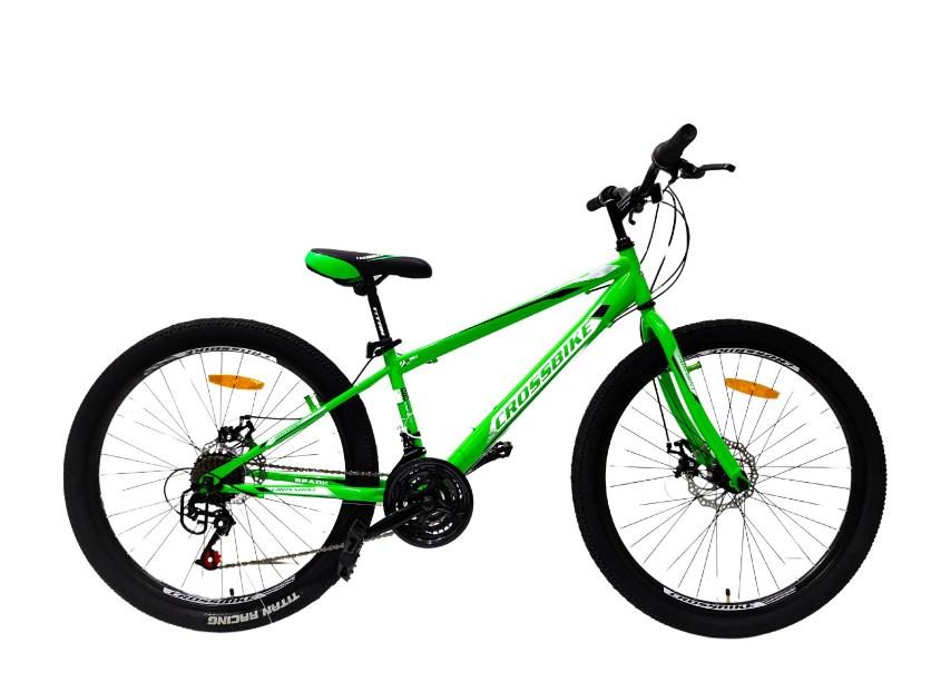 Велосипед CrossBike 24 Spark D-Steel Рама-11 green