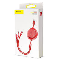 USB Baseus Golden Loop 3-in-1 USB to Micro / Lightning / Type-C 3.5A 1.2m CAMLT-JH