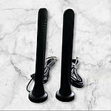 Комплект антен широкосмугових 12-15dBi на магніті (600-6000 МГц, TS9) MIMO, фото 3