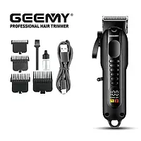 Акумуляторна машинка для стриження Бездротовий тример для стриження Geemy GM-8040 iC227
