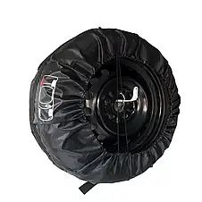Комплект захисних чохлів для автомобільних шин розміру S 66 см Black R15-R18 YU227, фото 2