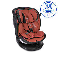 Автокрісло-ребордер дитяче поворотне вага 0-36кг isofix Lorelli (Aviator Ginger)