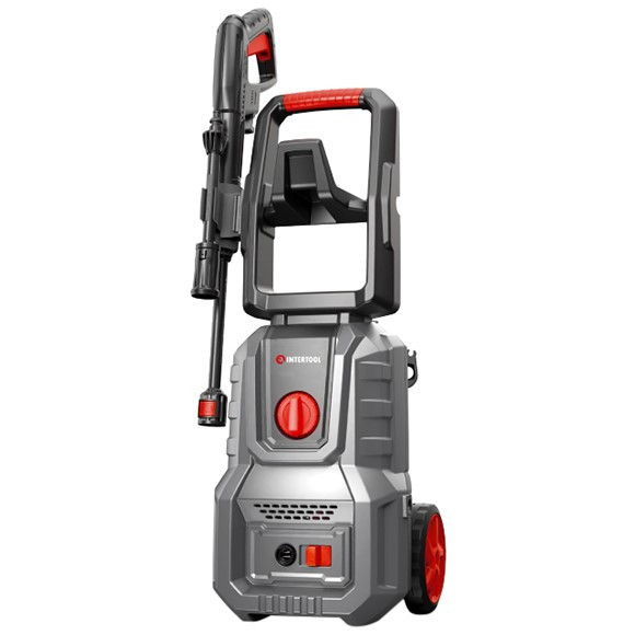 Мийка високого тиску 1600Вт, 6-7 л/хв, 90-130бар, шланг 5м INTERTOOL DT-1514, фото 1