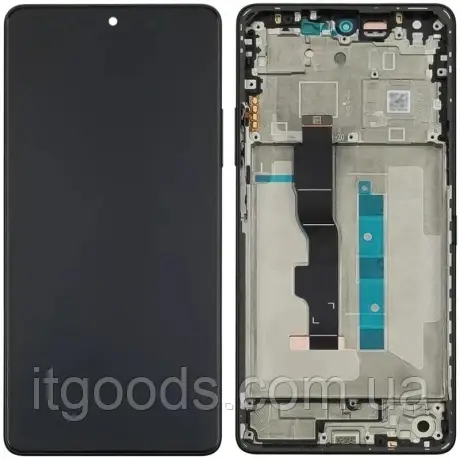 Дисплей (модуль) + тачскрін (сенсор) з чорною рамкою  для Xiaomi Redmi Note 13 5G 2312DRAABG, TFT