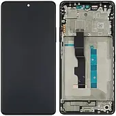 Дисплей (модуль) + тачскрін (сенсор) з чорною рамкою для Xiaomi Redmi Note 13 5G 2312DRAABG, TFT