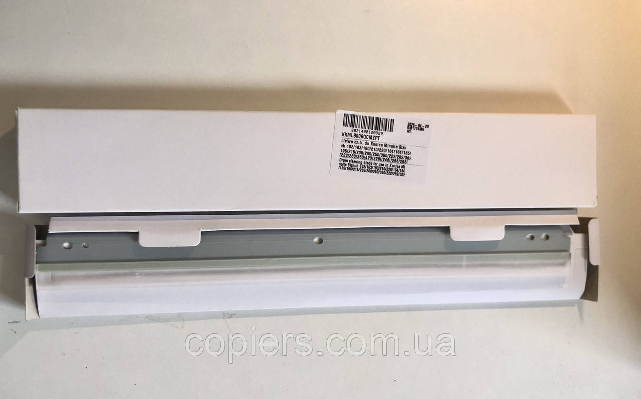 Drum Cleaning Blade Bizhub 162/ 164/ 184 /215/ 250 /222/ 223/ 226, совместимый, 4021-5622-01, 2525