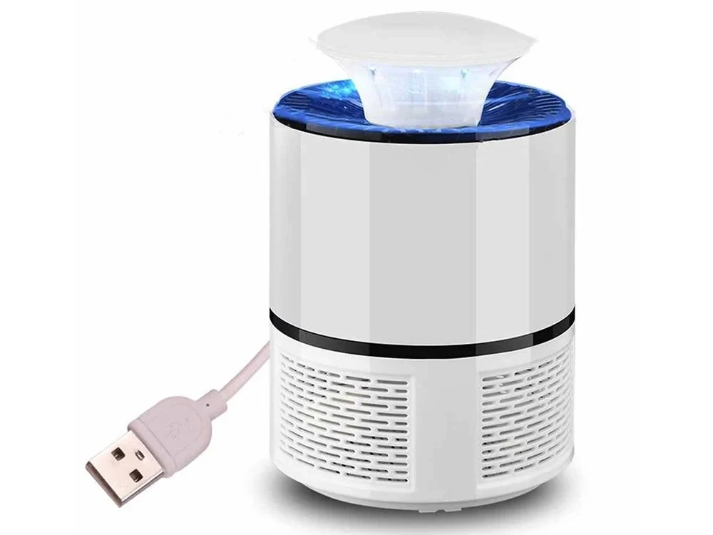 Лампа пастка від комарів і комах Mosquito killer Lamp USB Nova NV-818 Jw