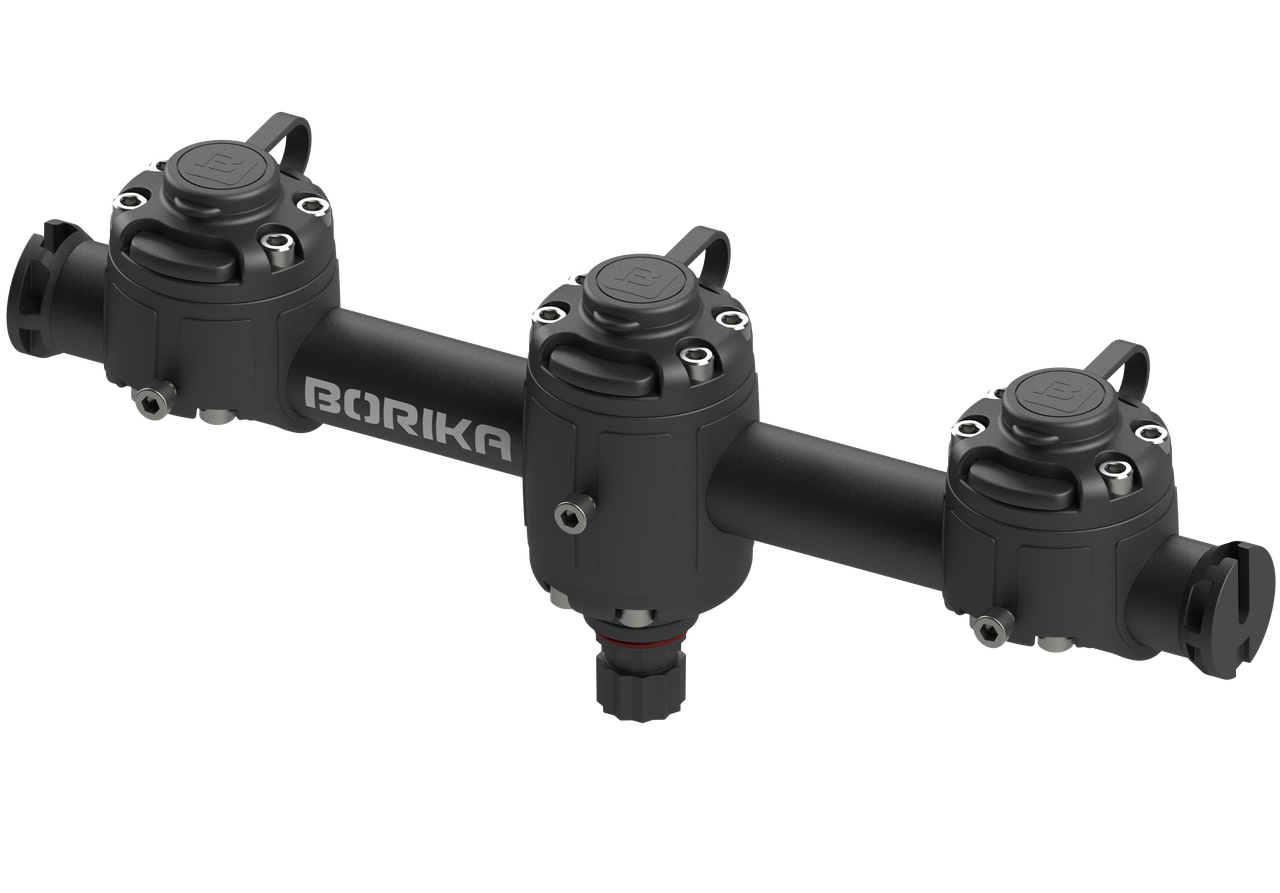 Розширювальна тарга BORIKA FASTen Gm350-3 чорна розмір S для кріплення аксесуарів (01.02.001.02.43)