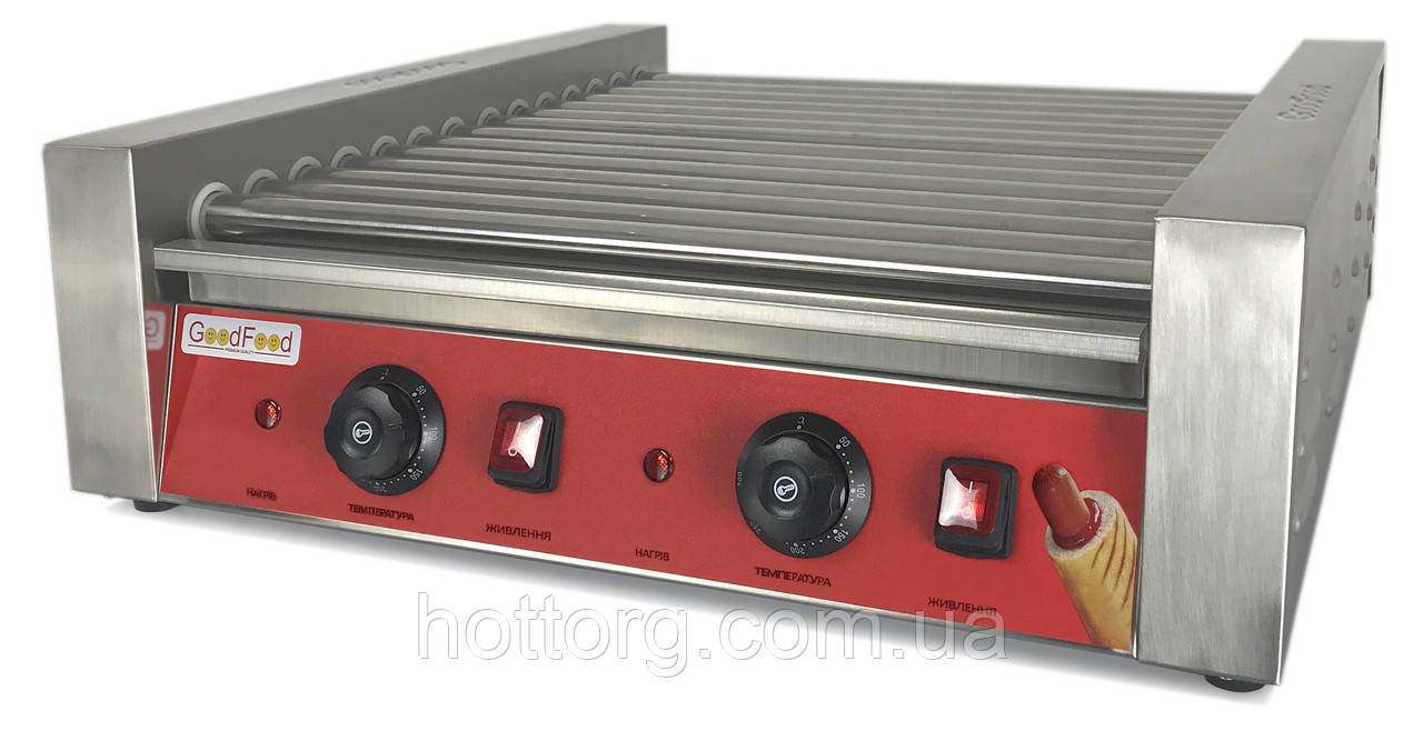 Гриль роликовий GoodFood HDRG14 RED