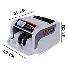 Лічильна машинка з UV-детектором, від мережі, WX-7252 / Машинка для рахунку грошей / Лічильник банкнот, фото 6