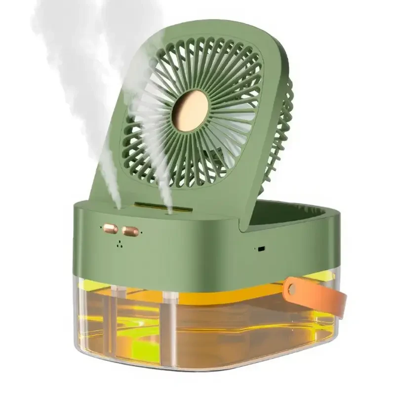 Настільний міні вентилятор зі зволожувачем USB Spray fan AND1253 Jw