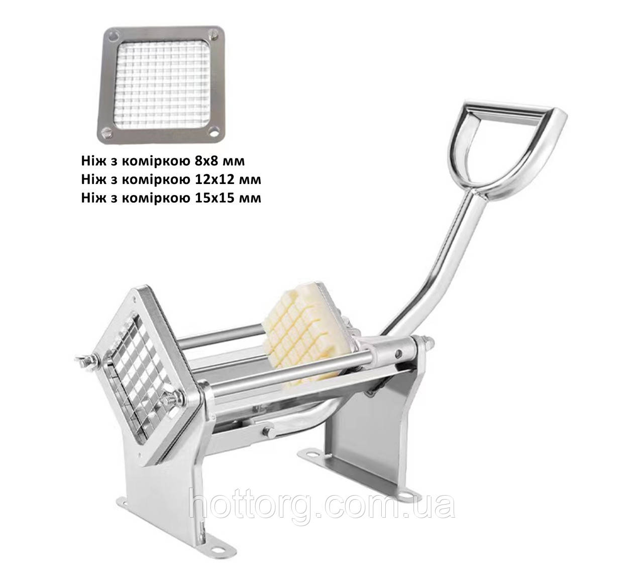 Апарат для нарізання картоплі фрі GoodFood VC03, фото 1