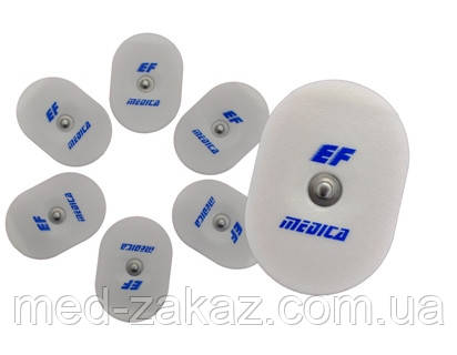 Електрод ЕКГ EF Medica F 5035 SG з адгезивної піни 50x35 мм., №30