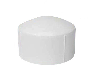 Заглушка 20 поліпропіленова (біла) Туреччина, фото 1