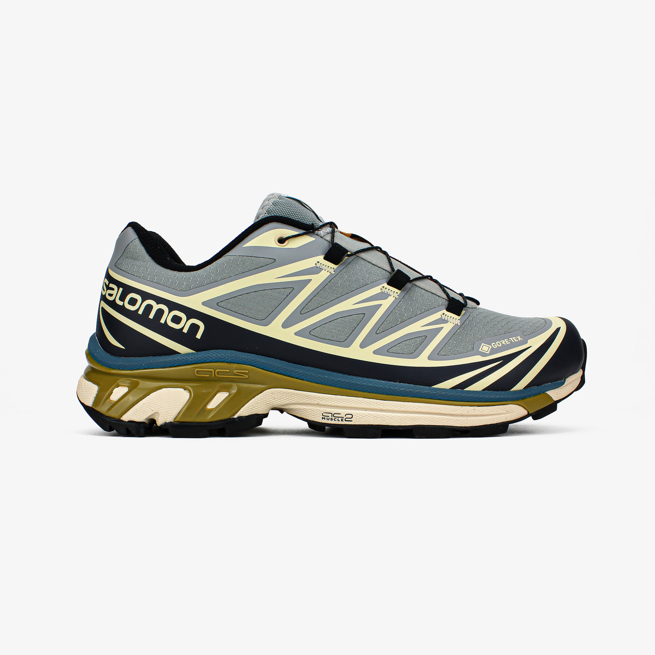 Чоловічі Кросівки Salomon XT-6 Gore-Tex Blue Beige / Саломон ХТ-6 Горе Текс