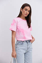 Жіноча футболка варенка в стилі OVERSIZE