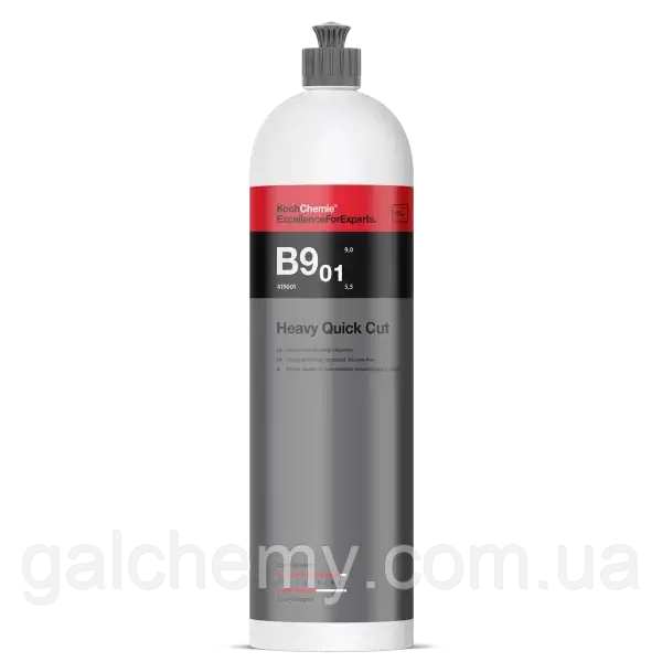 Полірувальна паста сильно абразивна Heavy Quick Cut B9.01 1 л