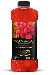 Концентрат напою Малина-Обліпиха YONAGO, 1250г