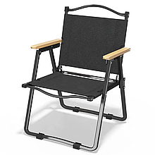 Кемпінгове крісло Leobro Чорне Велике (CH-S02-L)