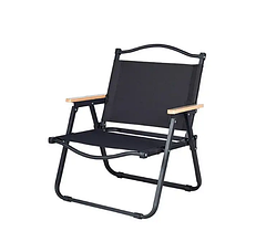 Кемпінгове крісло Leobro Чорне Середнє (CH-S02-M)