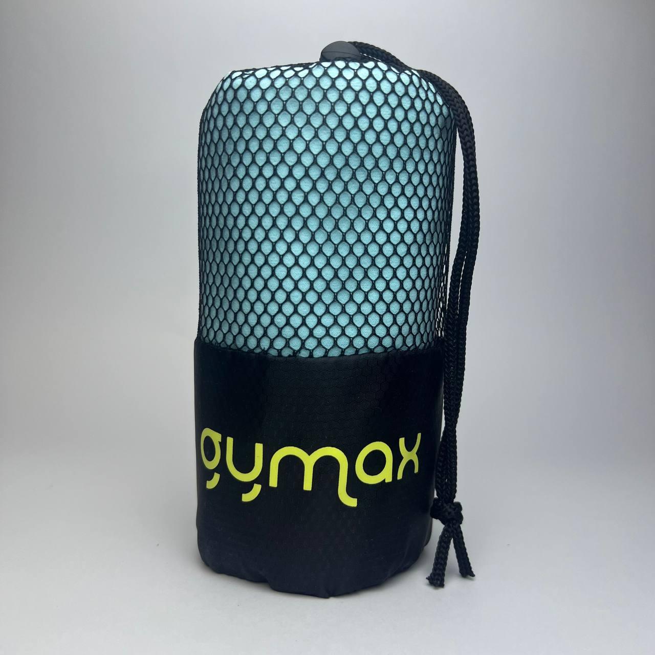 Рушник з мікрофібри Gymax Towel 80х130 см - швидкосохнучий, компактний, універсальний, голубий