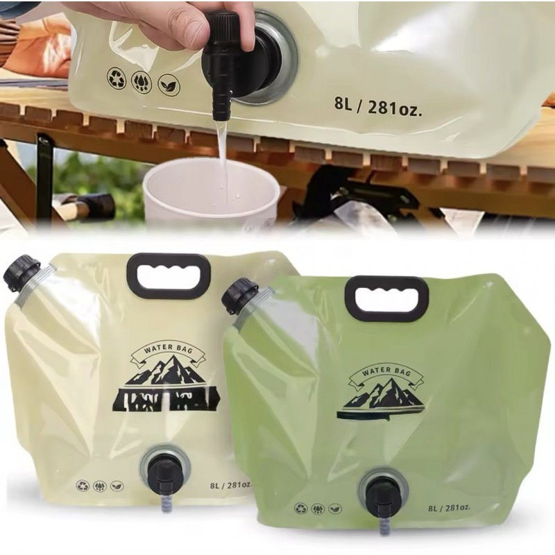 Сумка складна для зберігання води ємність 8 л Water bag AND-1 Jw