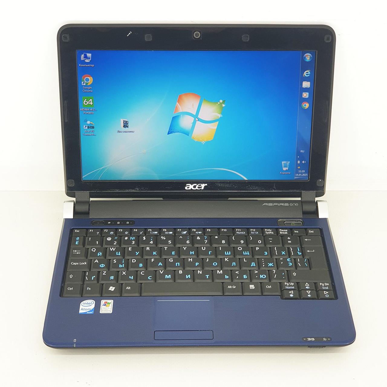 Ноутбук Acer Aspire One KAV10 (N280/2/150) - Class B "Б/У"