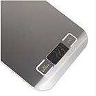 Кухонні ваги з платформою до 5 кг, від батарейок / Сенсорні ваги з підсвічуванням / Електронні ваги для кухні, фото 3