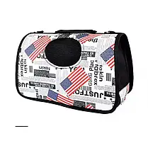 Сумка-переноска For Friends для собак White paws 36×22 S Тропик, фото 3