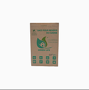 Біорозкладні пакети з логотипом Конверт бандерольний крафтовий кур'єрський 28х42 см, фото 2