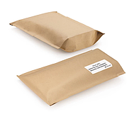 Біорозкладні пакети з логотипом Конверт бандерольний крафтовий кур'єрський 28х42 см, фото 5