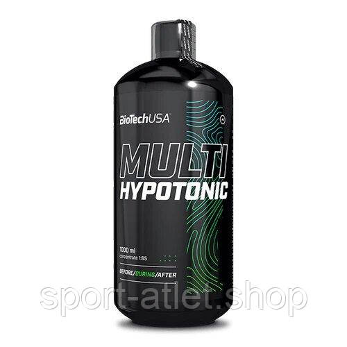 Ізотонік BioTech Multi Hypotonic Drink, 1 л - Лимон, фото 1