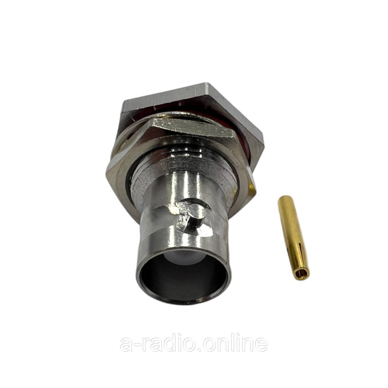 Роз'єм BNC-Female-bulkhead на кабель RG405
