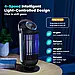 Електрична лампа пастка від комарів та комах Electric Shock Mosquito Lamp USB LY-852 Jw, фото 5