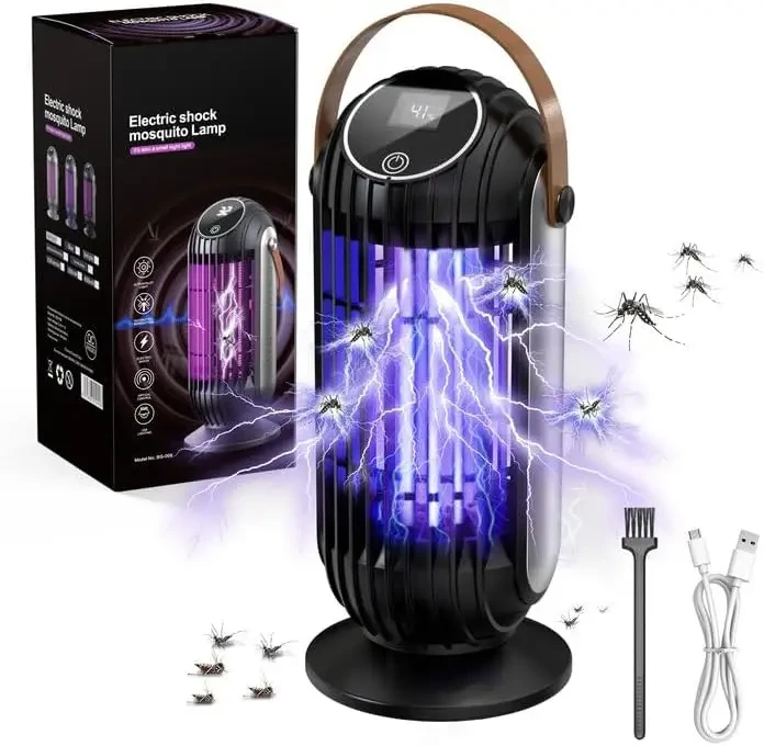 Електрична лампа пастка від комарів та комах Electric Shock Mosquito Lamp USB LY-852 Jw