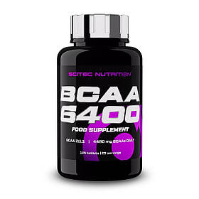 Амінокислота BCAA Scitec Nutrition BCAA 6400, 125 таблеток