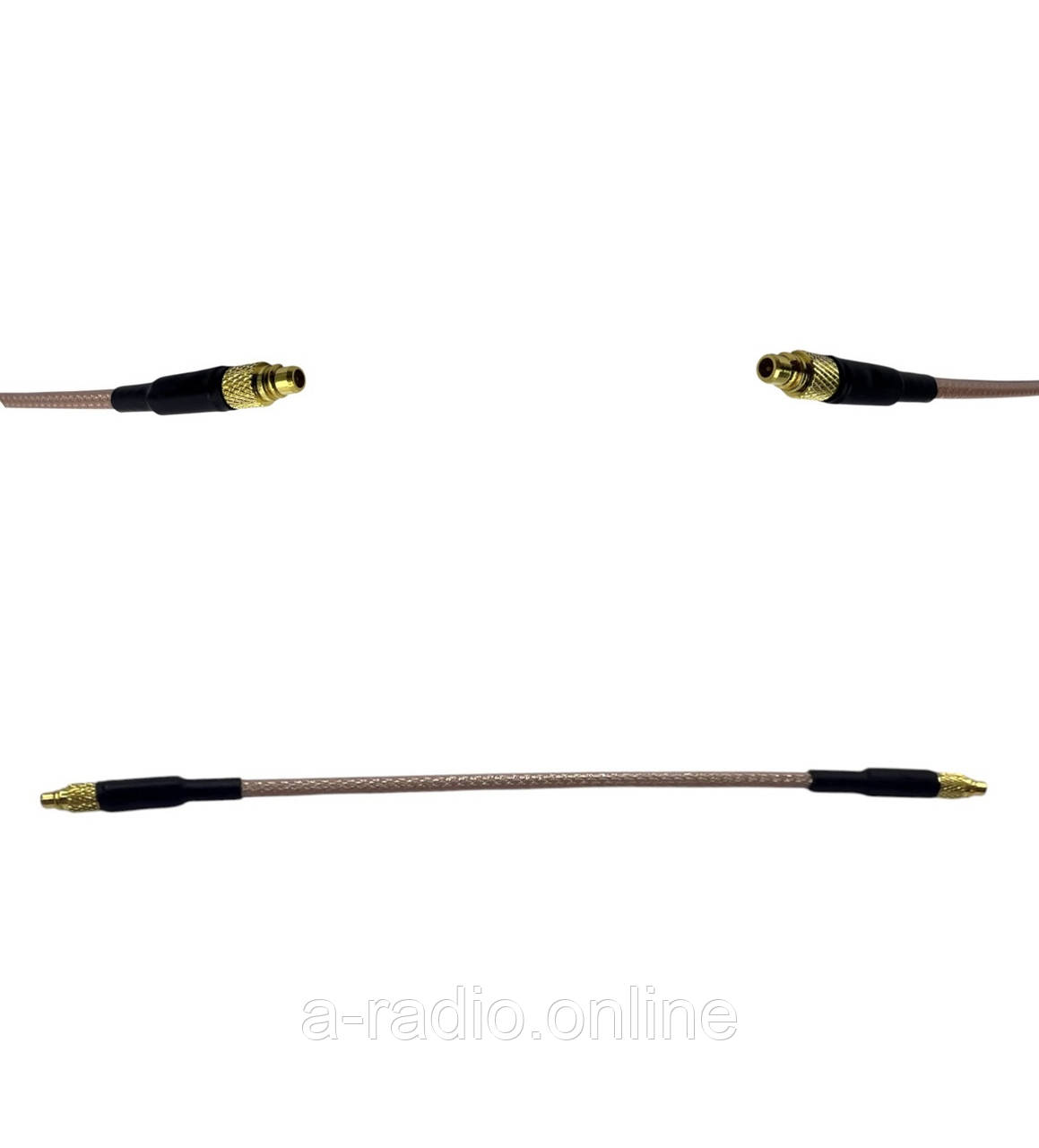 Пігтейл MMCX-Male-MMCX-Male RG316 12см