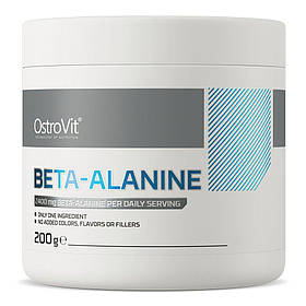 Амінокислота OstroVit Beta-Alanine, 200 грам - Без смаку