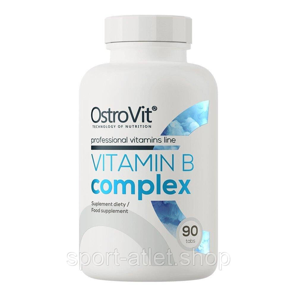 Вітаміни та мінерали OstroVit Vitamin B Complex, 90 таблеток, фото 1
