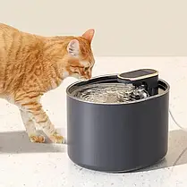 Автоматична поїлка для тварин 3 л фонтан для котів і собак Pet water dispenser UKC зі змінним фільтром, фото 5