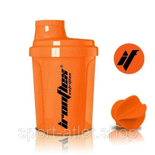 Шейкер IronFlex Nano Shaker 300 мл, Orange, фото 1