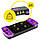 Степ-платформа 2-ступінчаста Cornix 68 х 28 х 10-15 см XR-0188 Black/Purple, фото 10