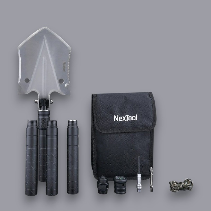 Мультифункціональна лопата Xiaomi NexTool Multi-purpose Shovel 14 в 1 (NE0114) довжиною 98 см