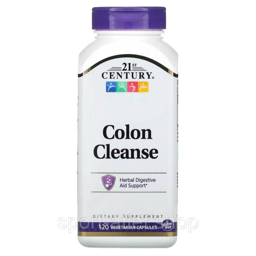 Натуральна добавка 21st Century Colon Cleanse, 120 вегакапсул, фото 1