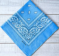 Бандана голубая