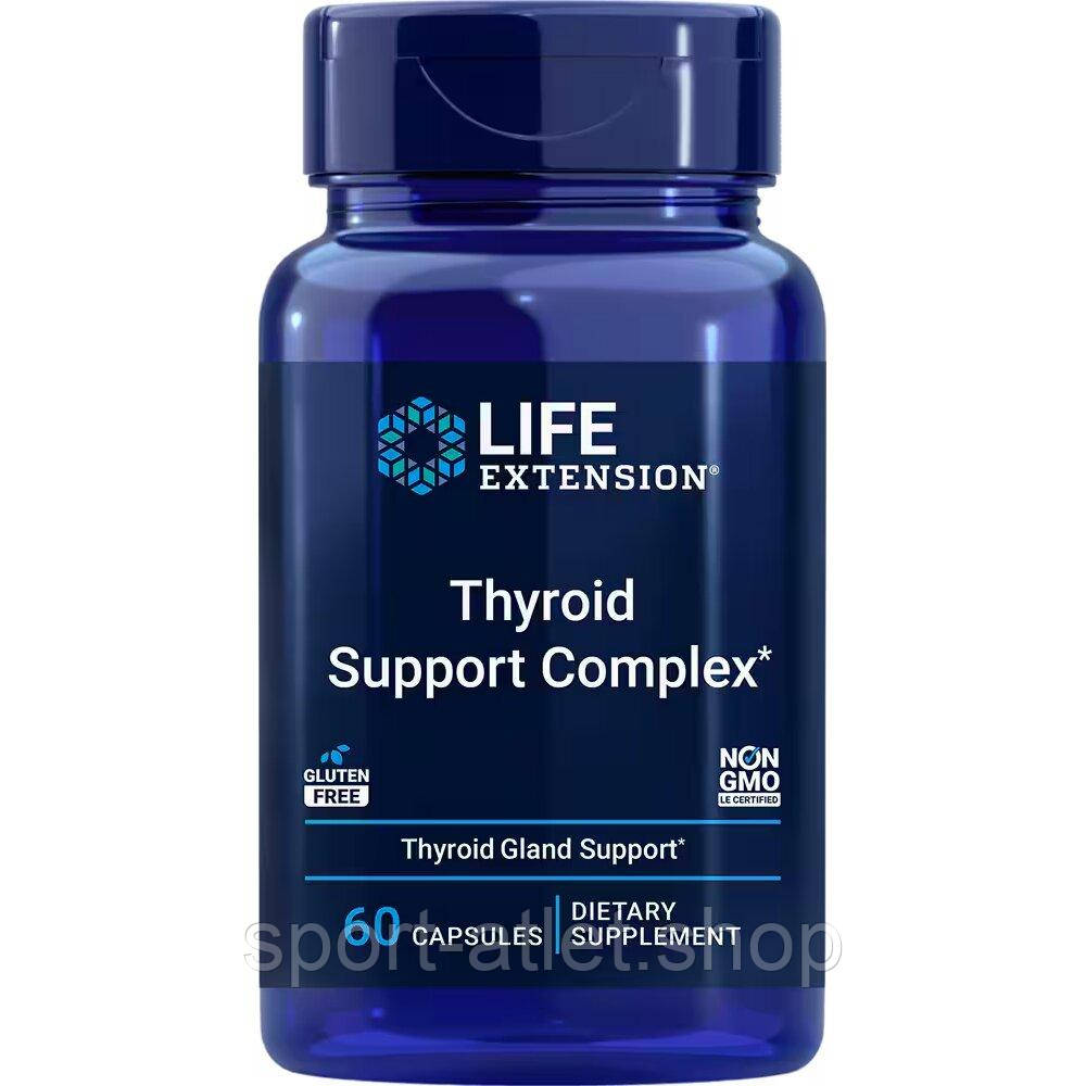 Натуральна добавка Life Extension Triple Action Thyroid, 60 капсул, фото 1