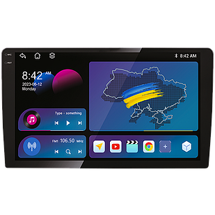 Автомобільний мультимедійний центр 9.5" з бездротовим CarPlay та Android Auto - DriveX S-901  9.5" 8xCores