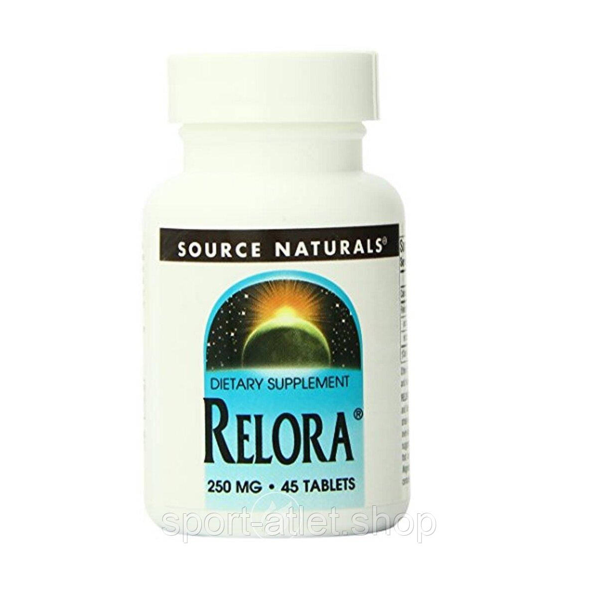 Натуральна добавка Source Naturals Relora 250 mg, 45 таблеток